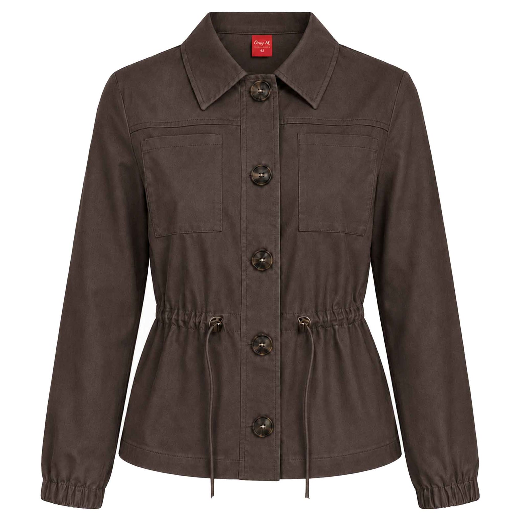 Only-M Blazer Koord Donkerbuin | Tall