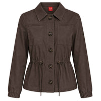 Only-M Blazer Koord Donkerbuin | Tall