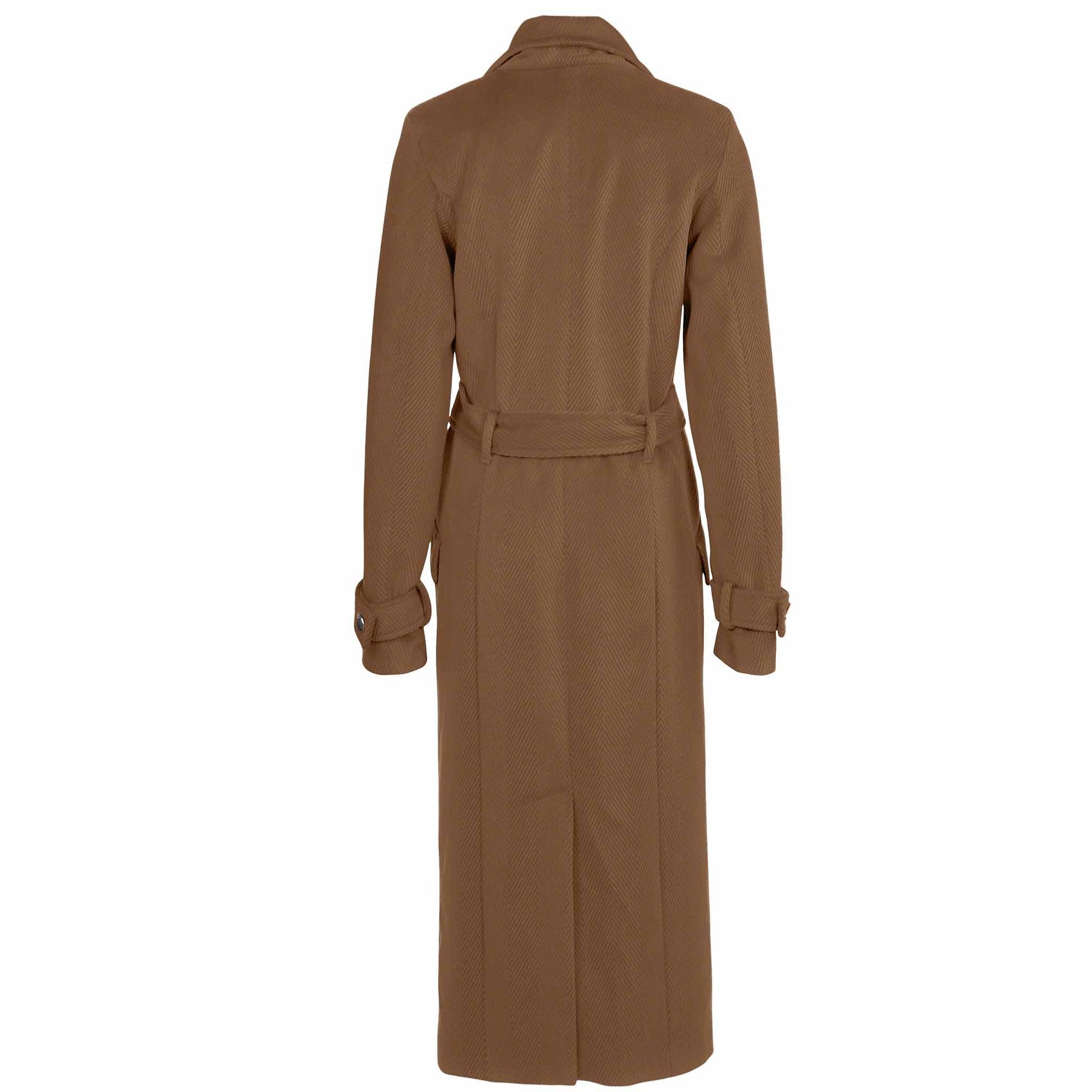 Longlady Jas Manouk, tall kleding voor lange dames, achteraanzicht