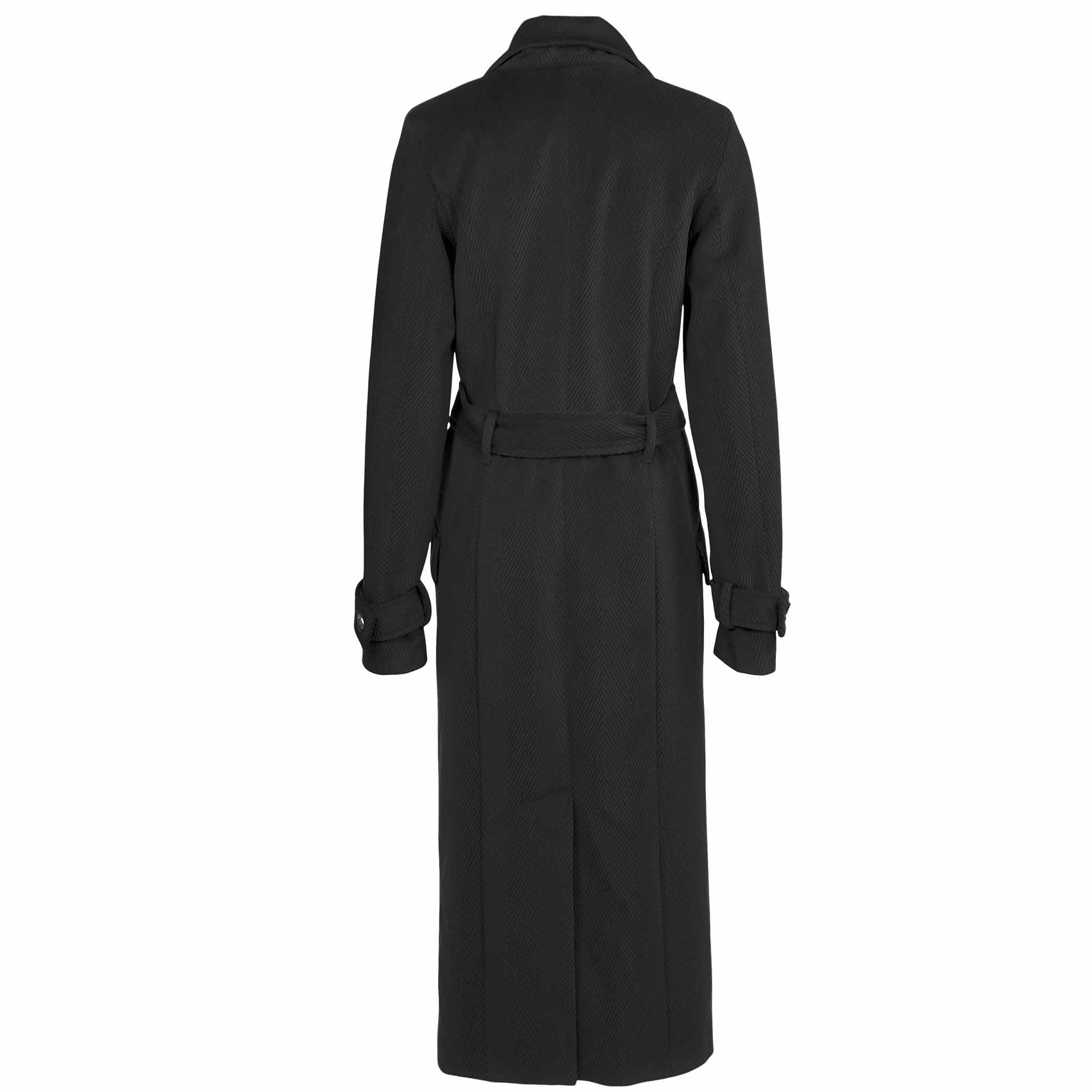 Longlady Jas Manouk, tall kleding voor lange dames, achteraanzicht