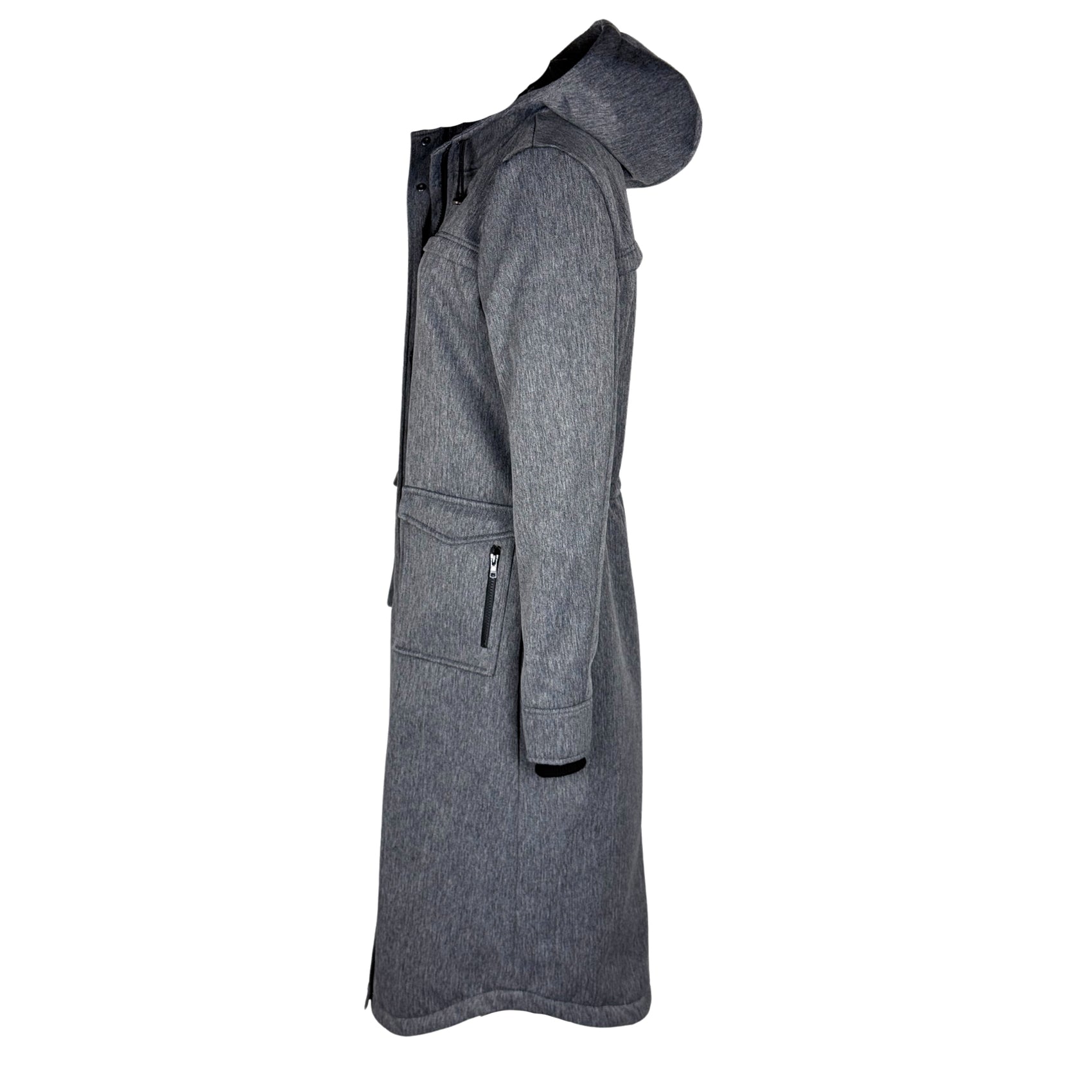 Longlady Jas Mirie Visgraat, kleding voor lange vrouwen, zijaanzicht