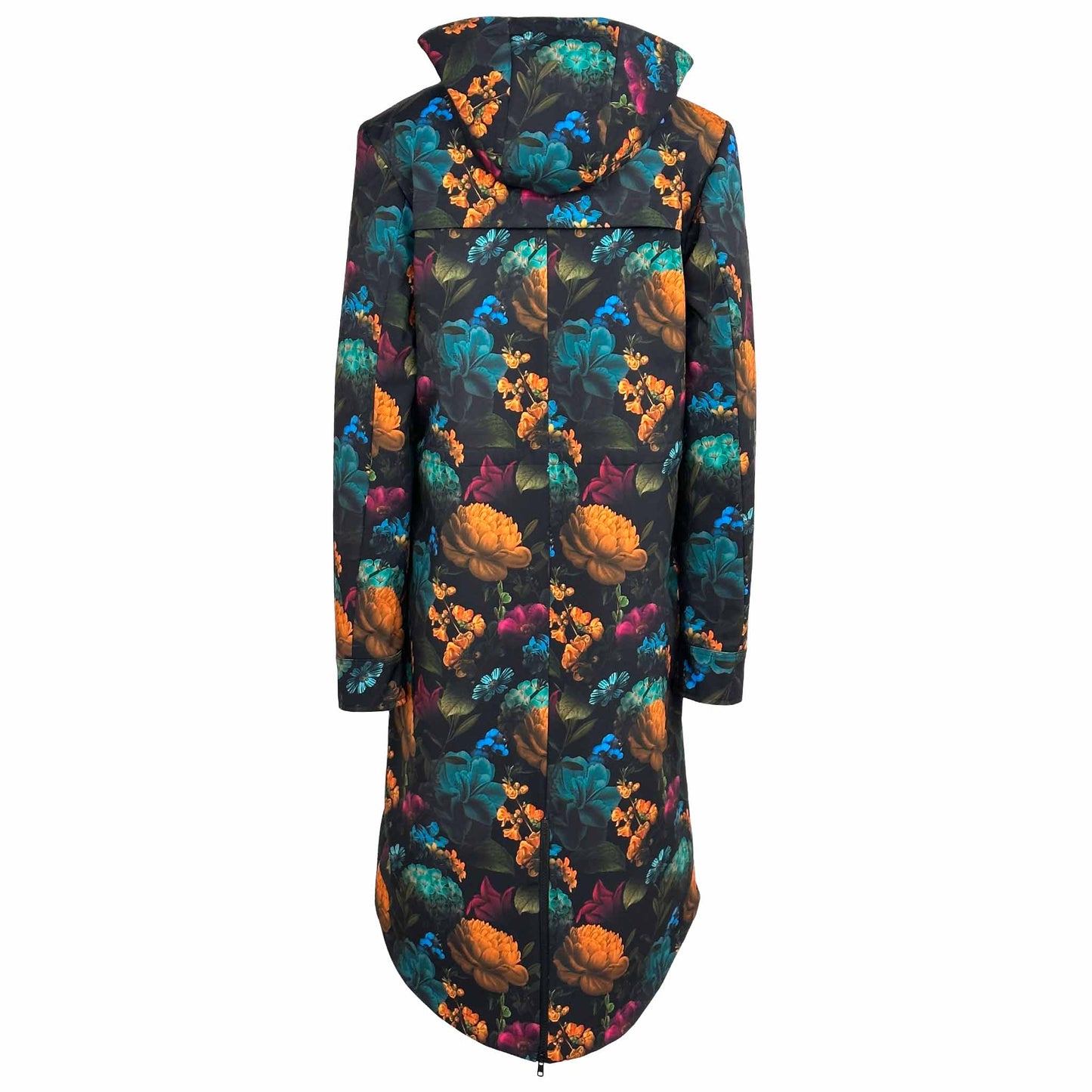 clothing tall women longlady coat miry flower