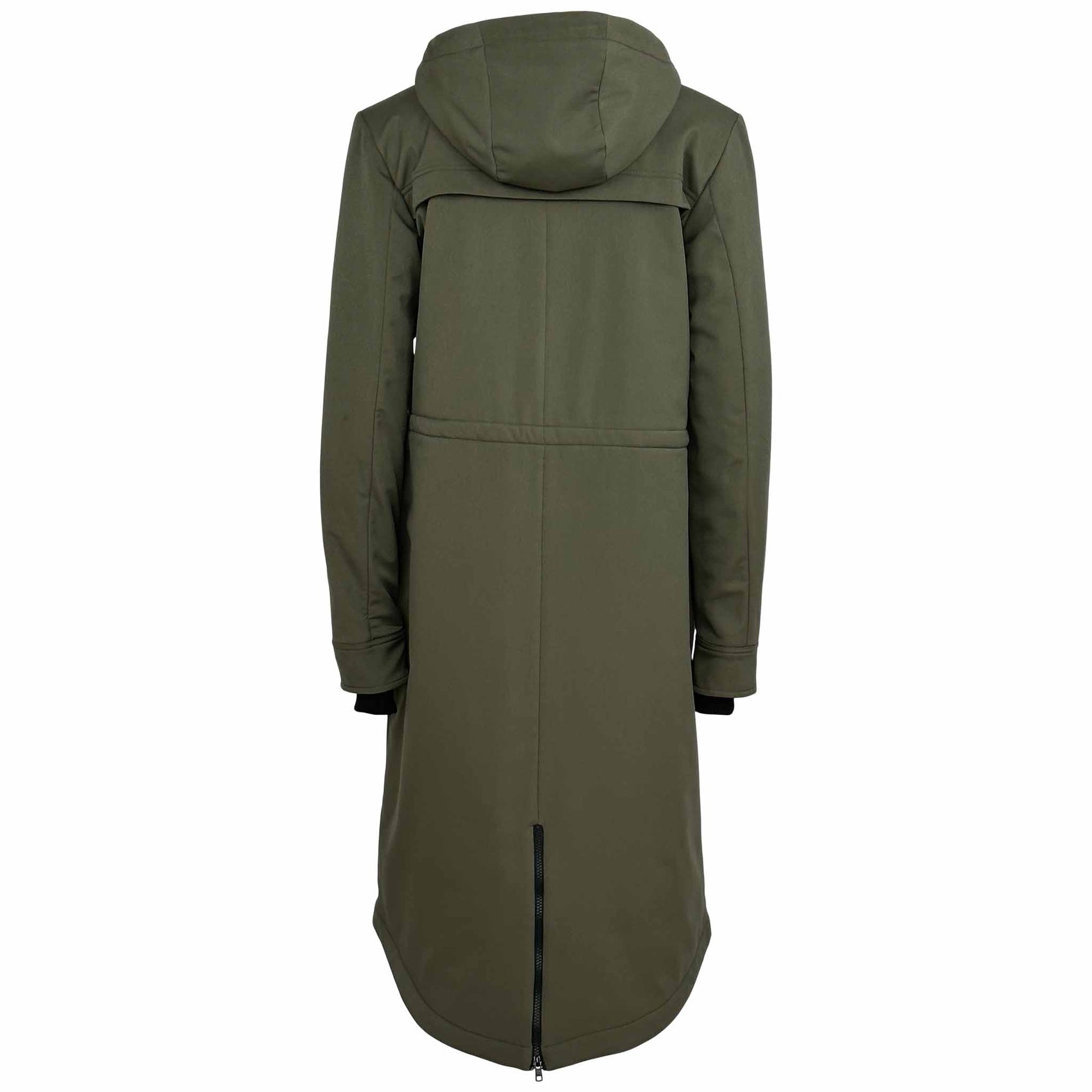 Longlady Jas Mirie, tall kleding voor lange dames, achteraanzicht