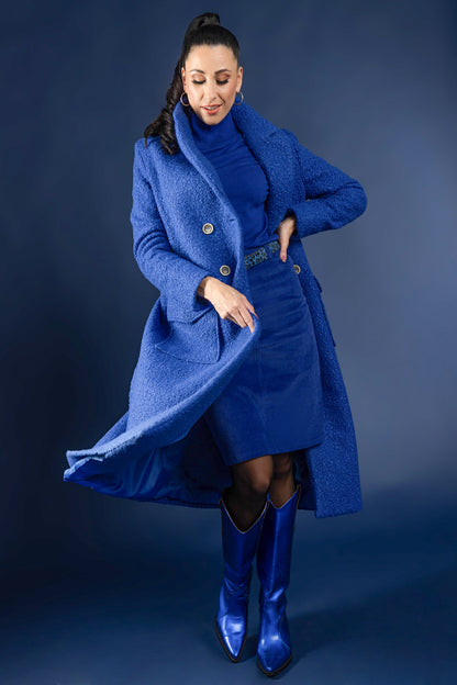 Only-M Coat Lanissimo Cobalt