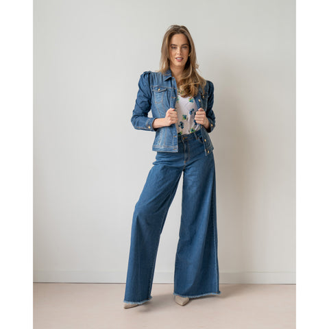 DNM Pure Houston Mid Blue, tall kleding voor lange vrouwen