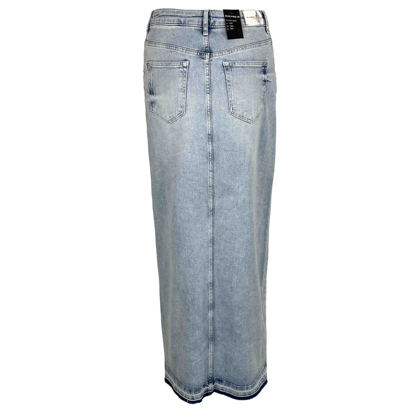 Bluefire Jeans Skirt Sunbleached