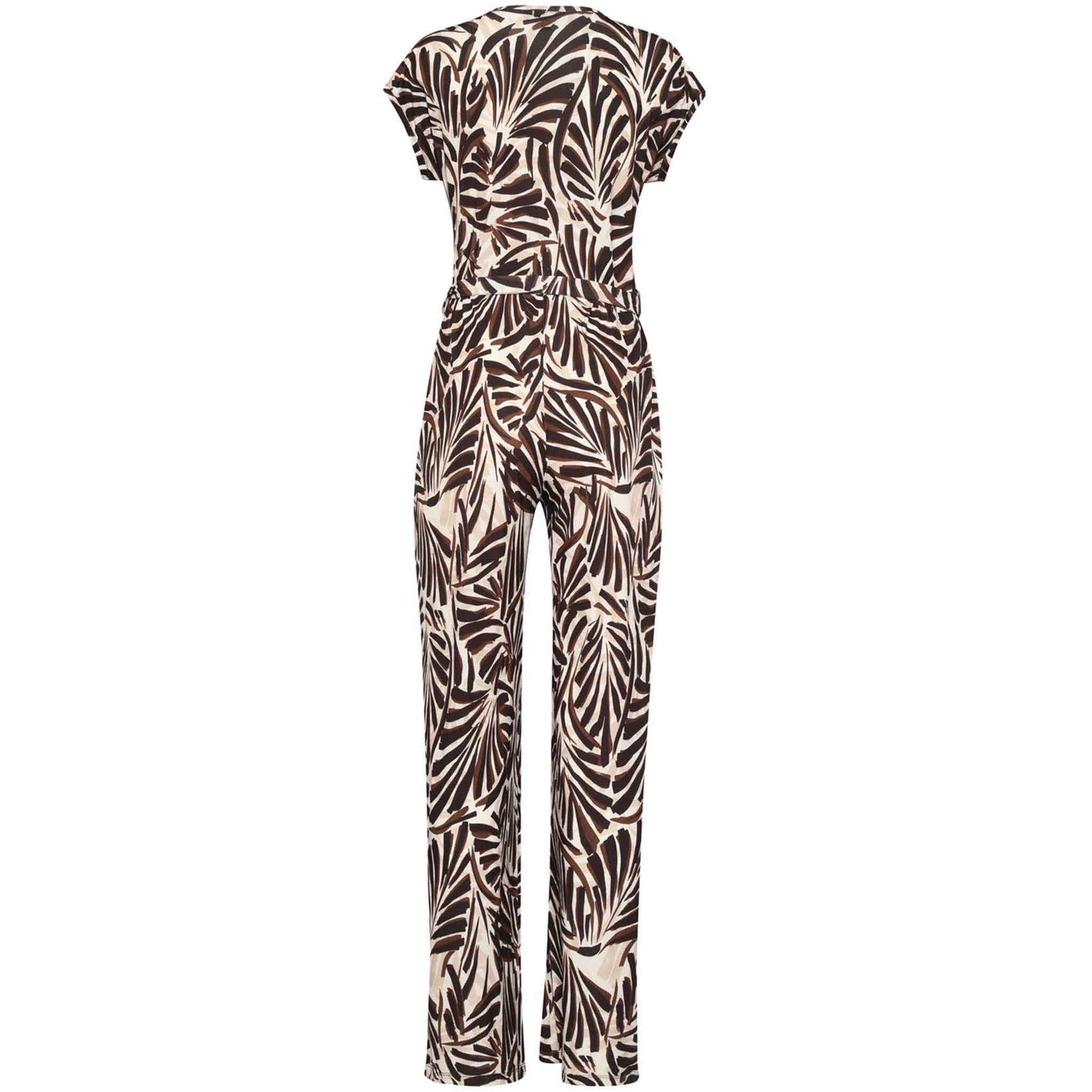 Smashed Lemon Brown Patterned Jumpsuit | Tall