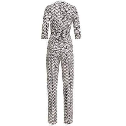 Tall Smashed Lemon Jumpsuit Print Black
