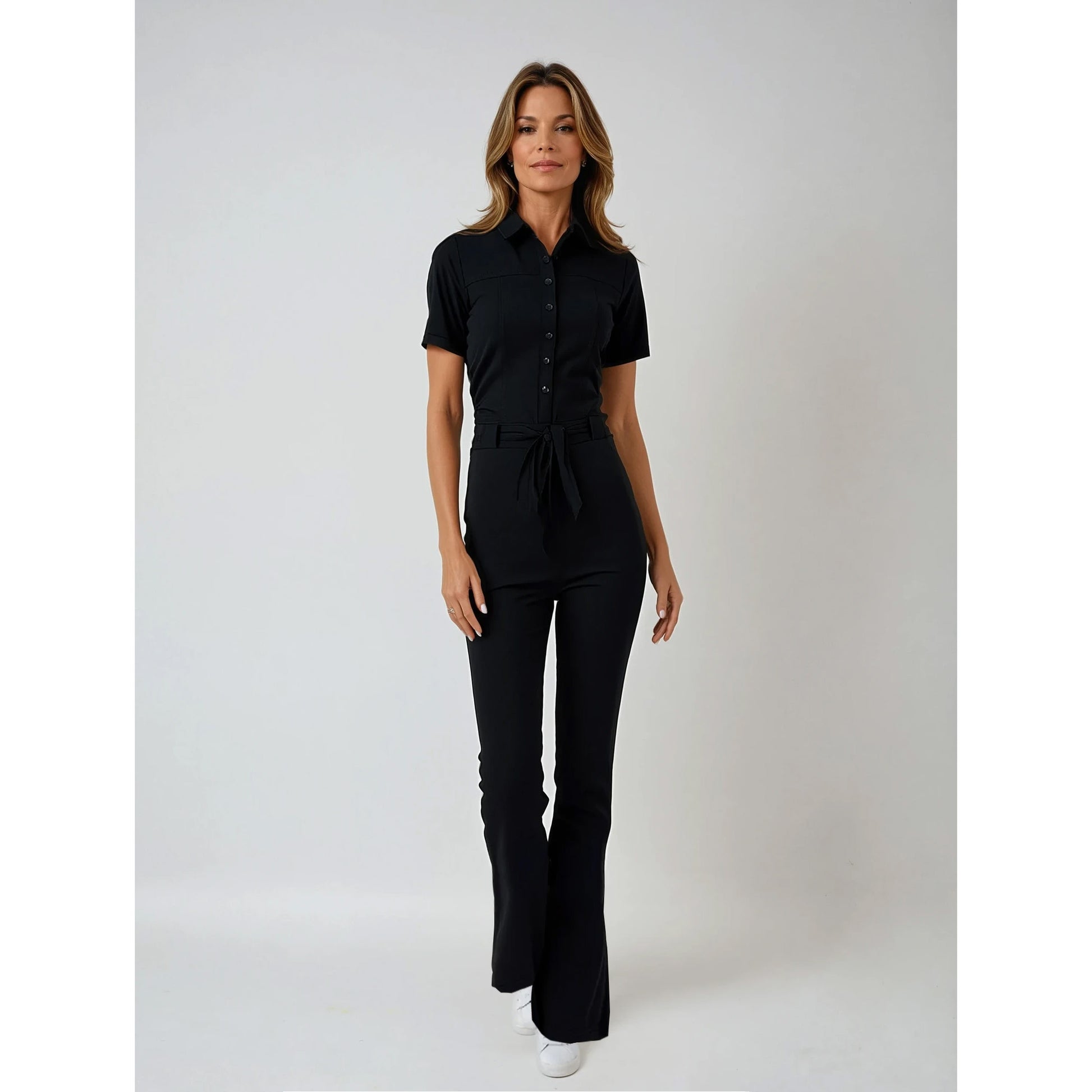 TQ Jumpsuit Zwart Tall - Main Image