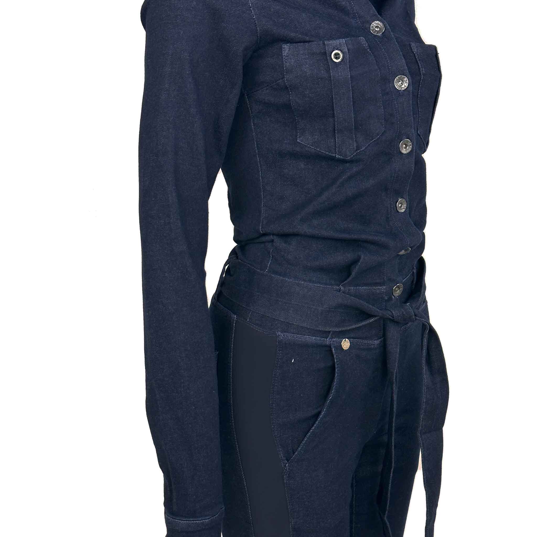 Zip73 Jumpsuit Denim Blue