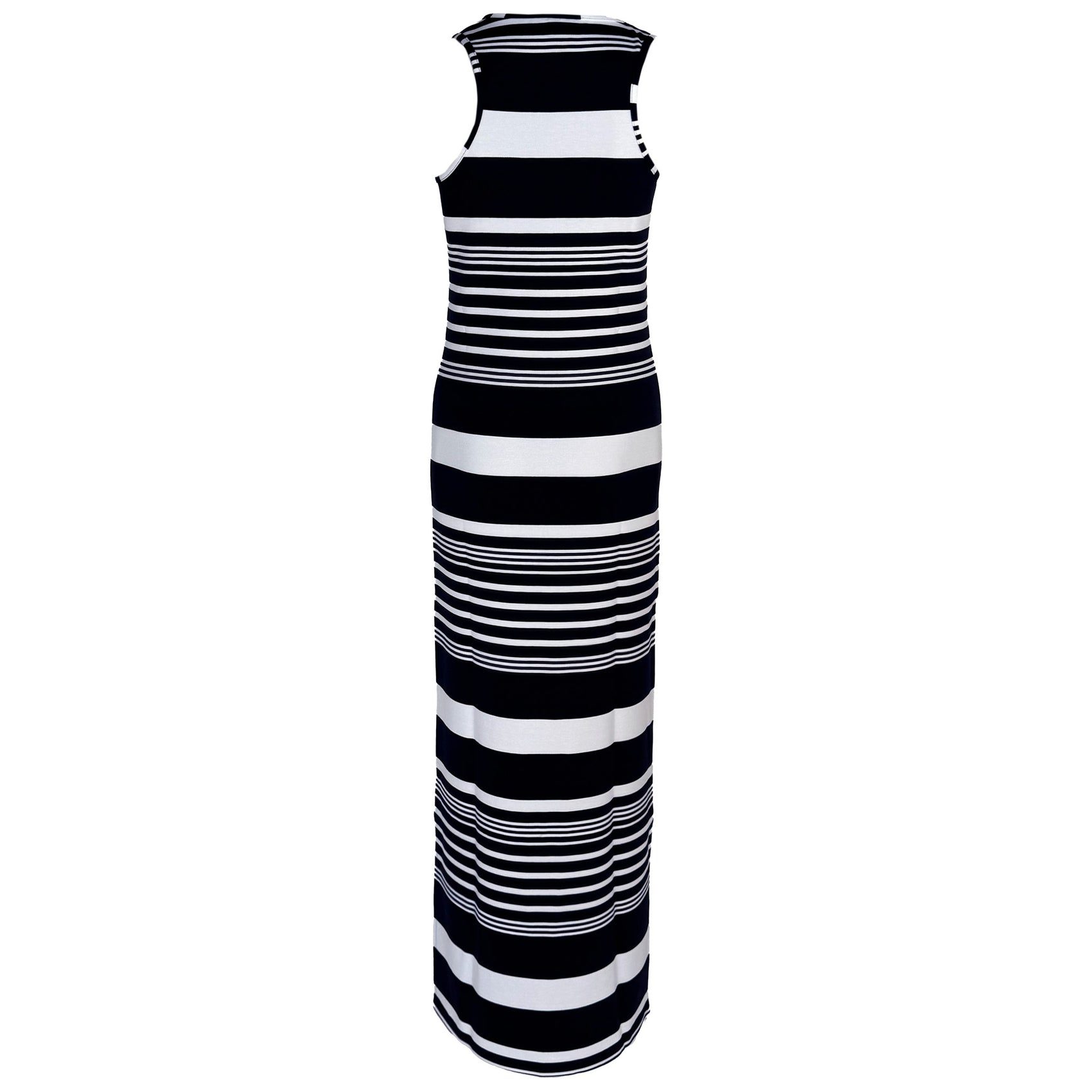 Only-M Jurk Righe, tall kleding voor lange dames, achteraanzicht