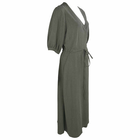 Longlady Jurk Jackie, kleding voor lange vrouwen, zijaanzicht
