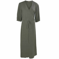 Longlady Jurk Jackie lange vrouwen Khaki - tall