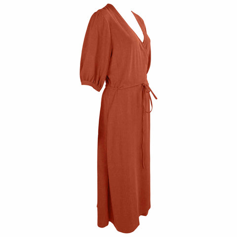 Longlady Jurk Jackie, kleding voor lange vrouwen, zijaanzicht