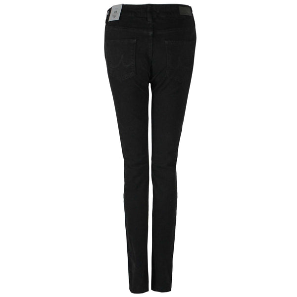LTB Jeans Aspen Black, jeans in tall met lange benen, achteraanzicht