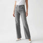 LTB Jeans Danica Lunar Grey, tall jeans voor lange dames, gedragen door model