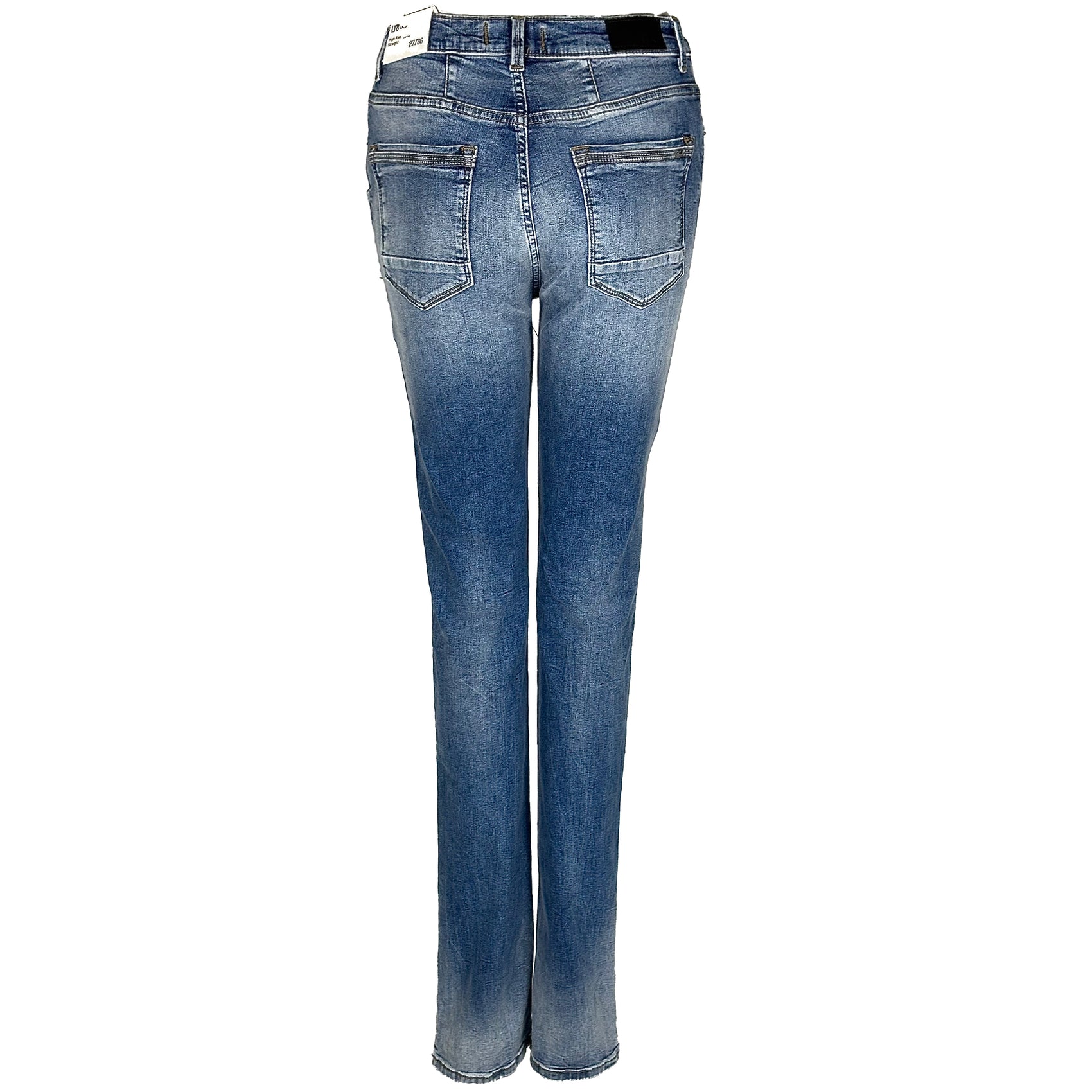 LTB Jeans Nena B Salena, jeans in tall met lange benen, achteraanzicht