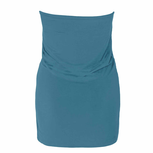 Longlady Bandeau top Tanda Jeansblauw | Tall