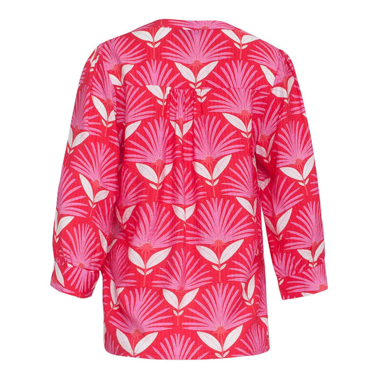 Smashed Lemon Blouse Fuchsia | Tall