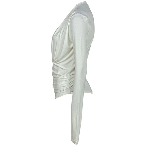 Longlady Body Shirt Tara, kleding voor lange vrouwen, zijaanzicht