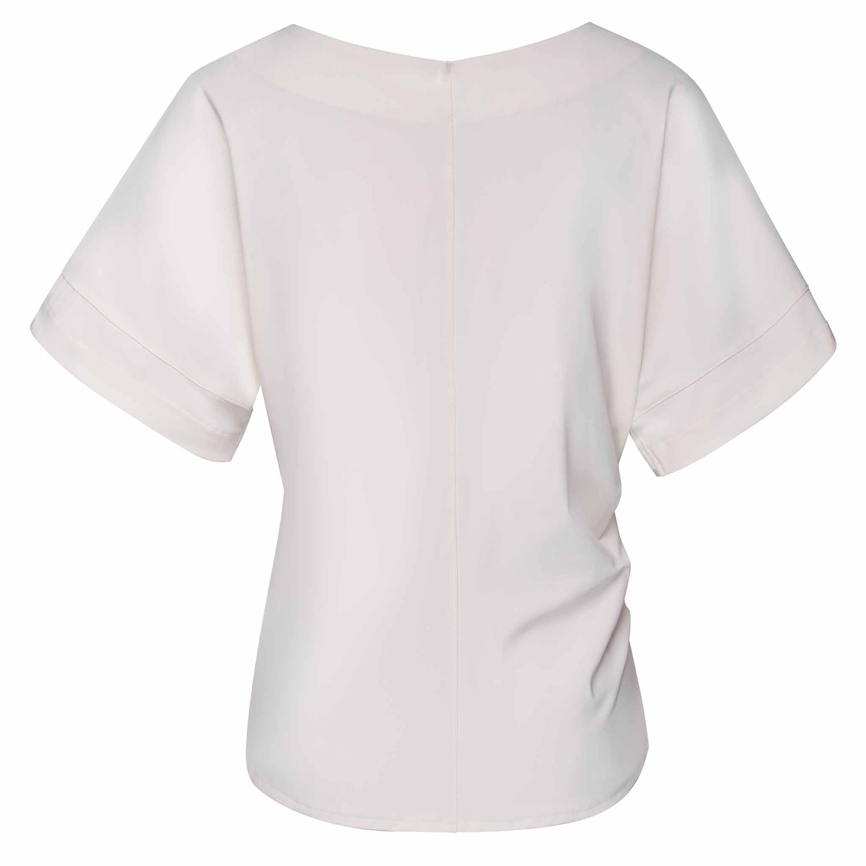 Kimara Shirt Kelsey Silver White, tall kleding voor lange dames, achteraanzicht