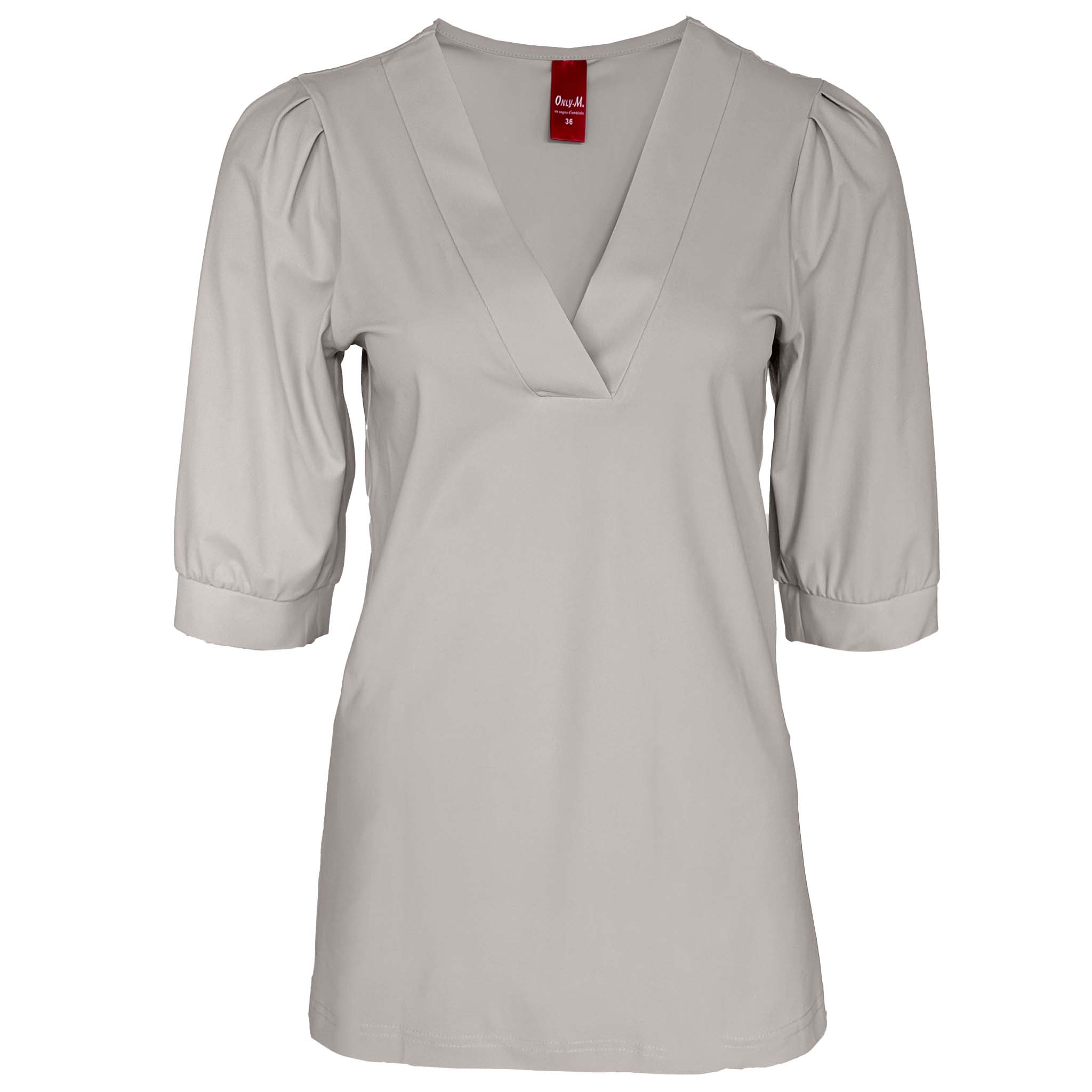 Only-M Top Pofmouw Lichtbeige | Tall