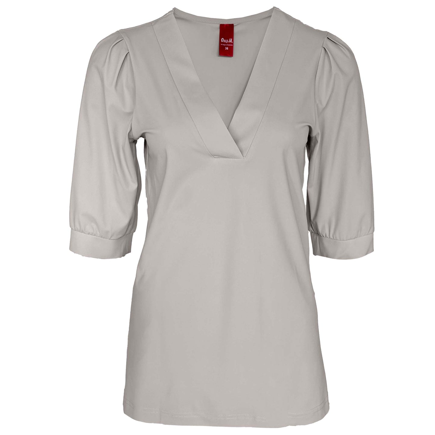 Only-M Top Pofmouw Lichtbeige | Tall