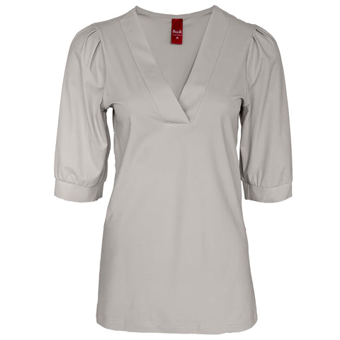 Only-M Top Pofmouw Lichtbeige, tall kleding voor lange vrouwen