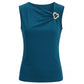 Longlady Shirt Tatjana Broche Petrol | Tall