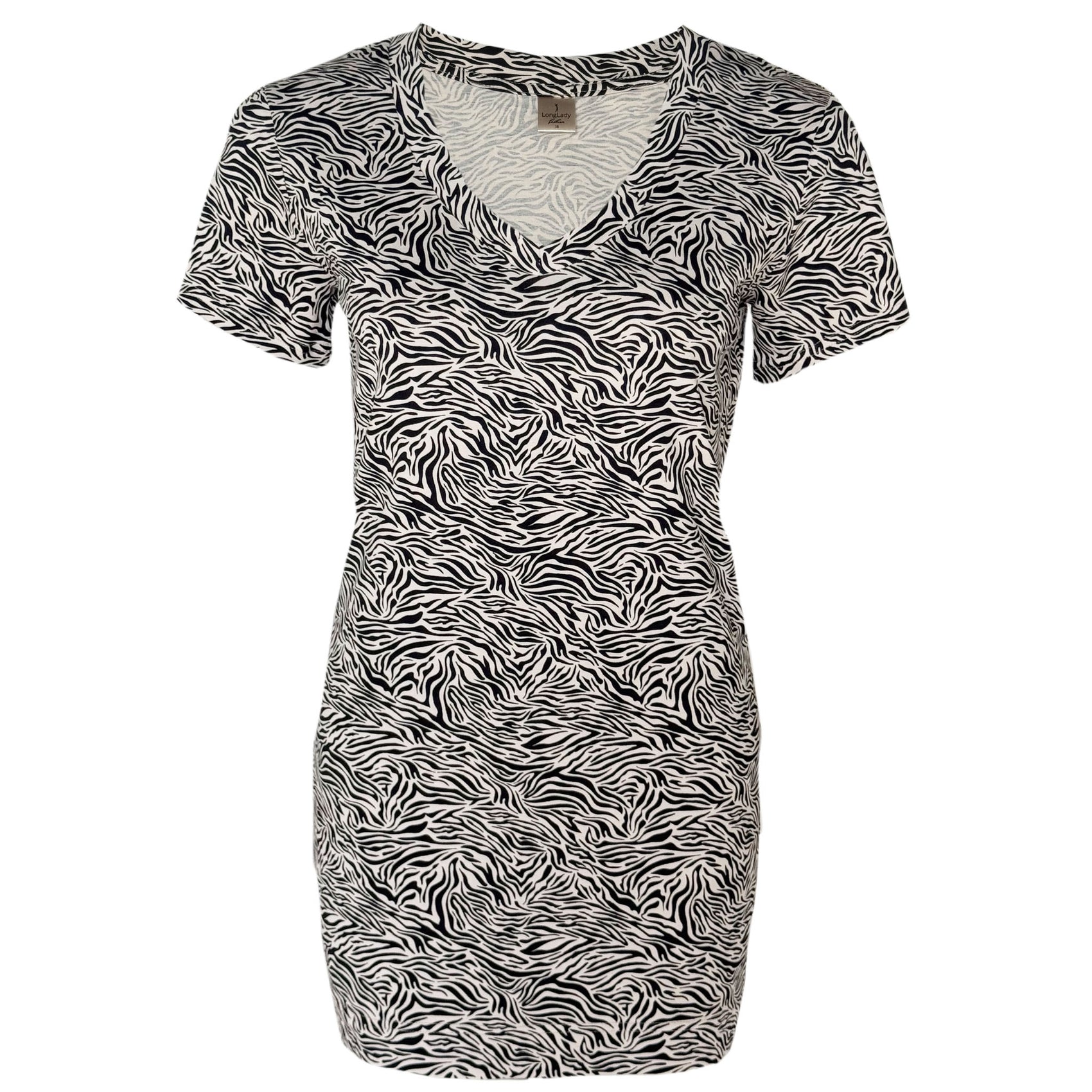 Tall Longlady Shirt Teddie Tiger - lange vrouwen