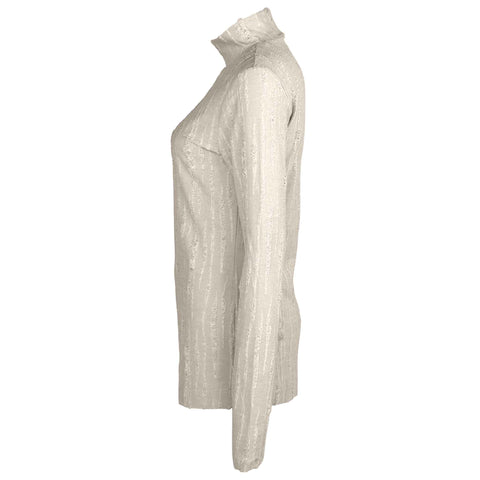 Longlady Shirt Temmia Beige, tall kleding voor lange vrouwen