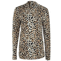 Longlady Shirt Temmia Leopard, tall kleding voor lange vrouwen