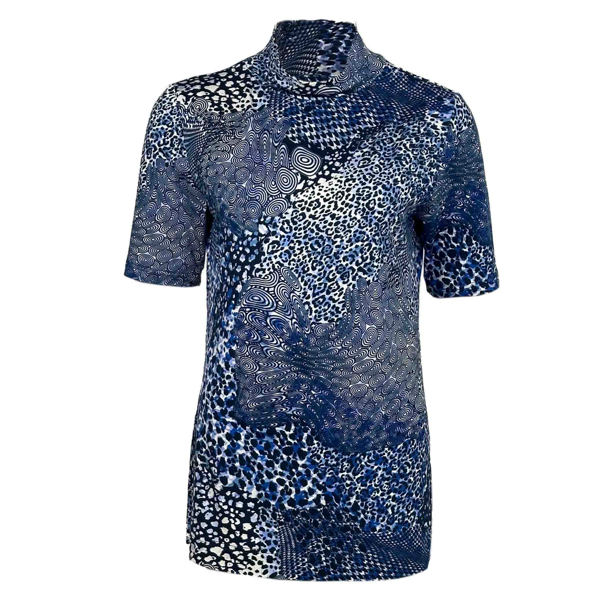 Longlady Shirt Temmy lange vrouwen blauw - Tall shirt