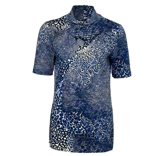 Longlady Shirt Temmy lange vrouwen blauw - Tall shirt