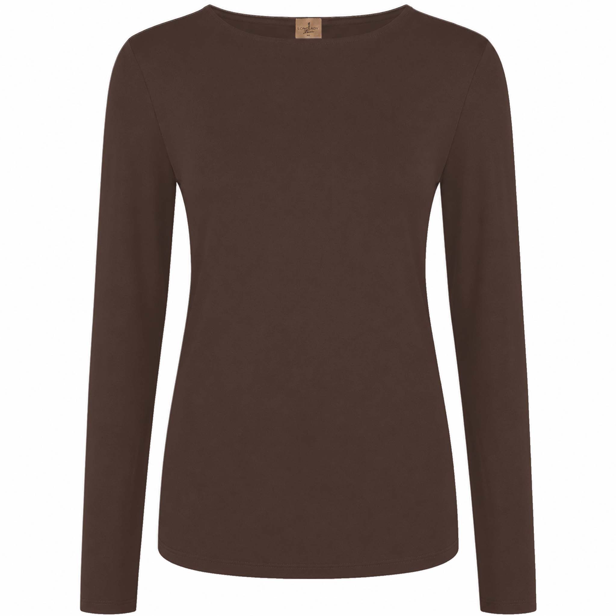 Longlady Shirt Tessi Donkerbruin | Tall