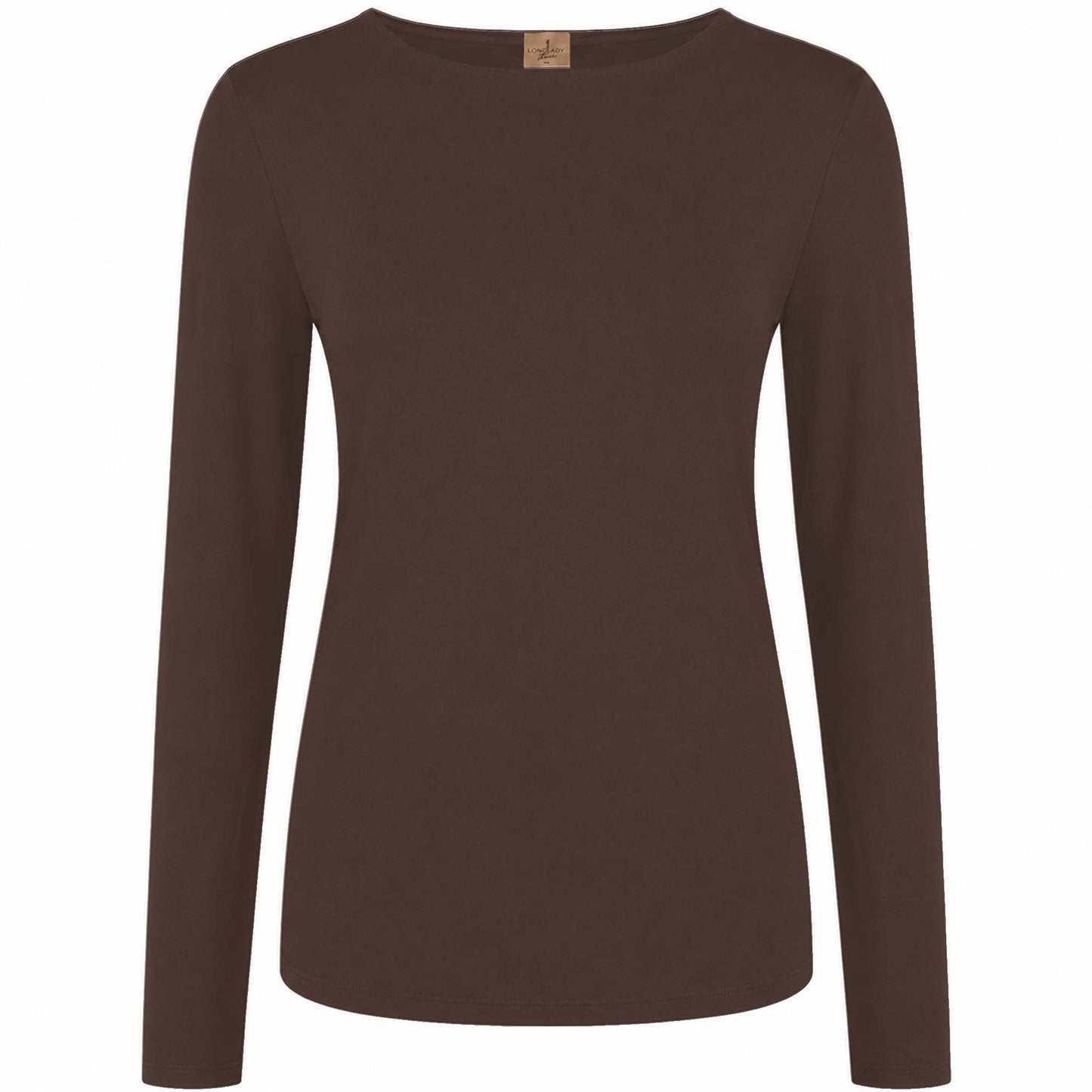 Longlady Shirt Tessi Donkerbruin | Tall