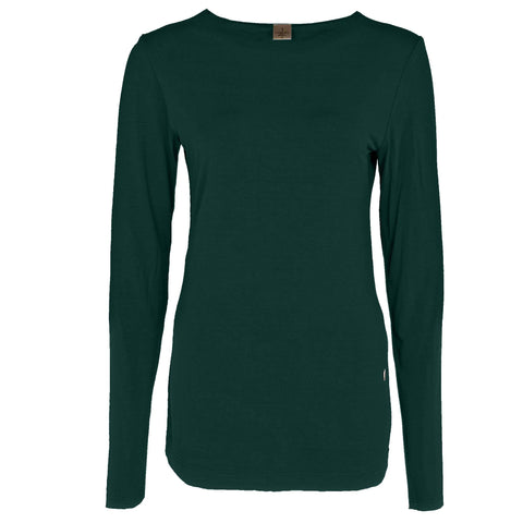 Longlady Shirt Tessi Donkergroen, tall kleding voor lange vrouwen