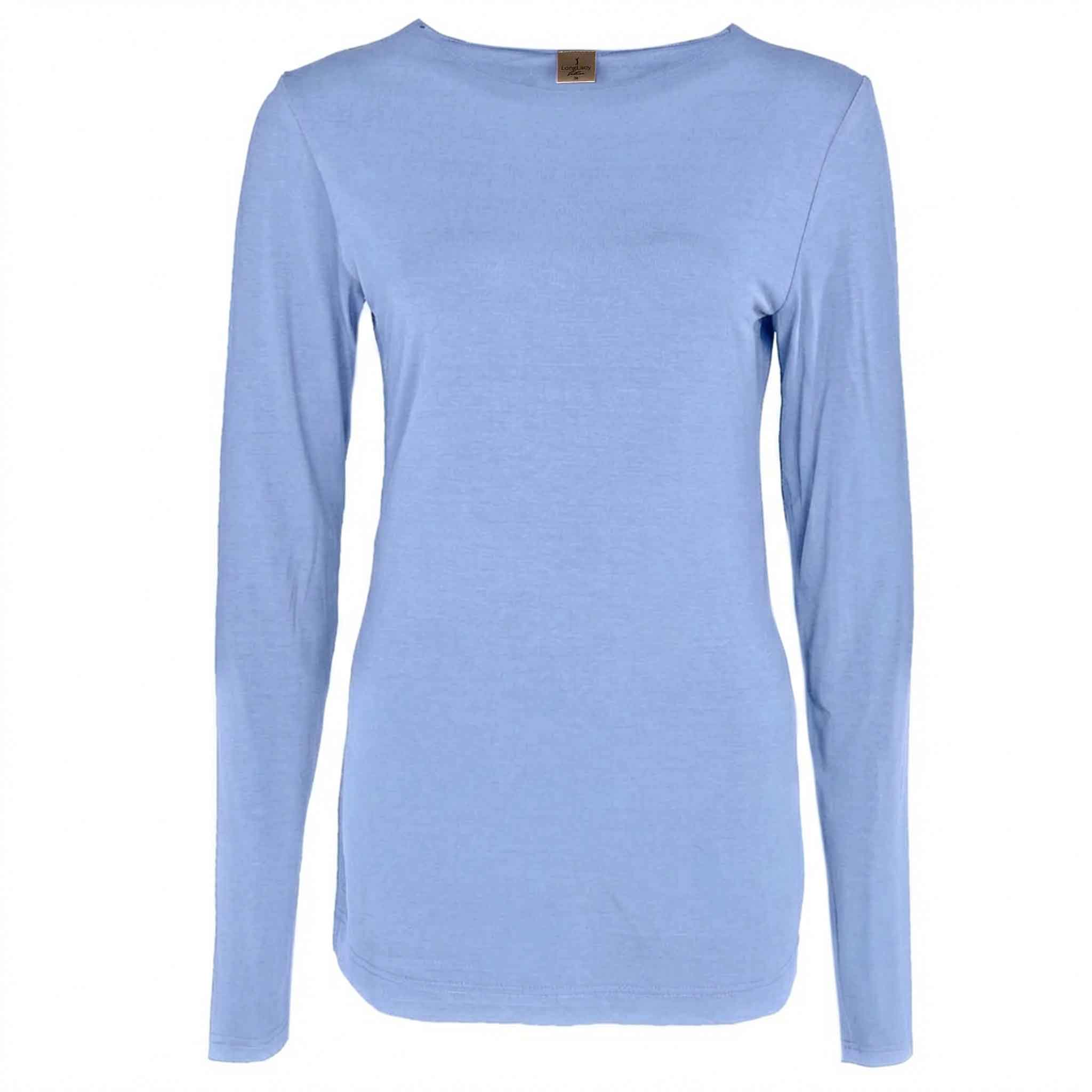 Longlady Shirt Tessi Lichtblauw | Tall