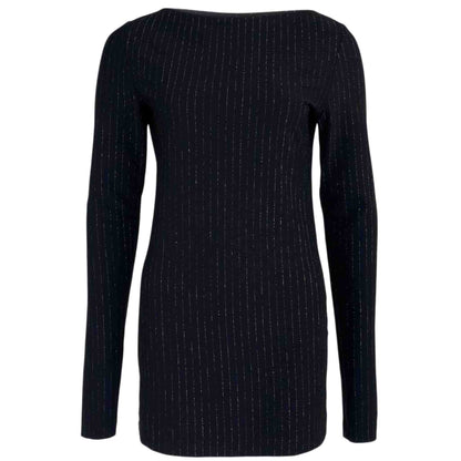 Longlady Shirt Theodora Zwart Lurex | Tall