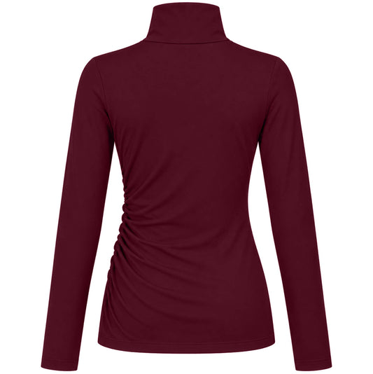 Longlady Shirt Trinca Bordeaux | Tall