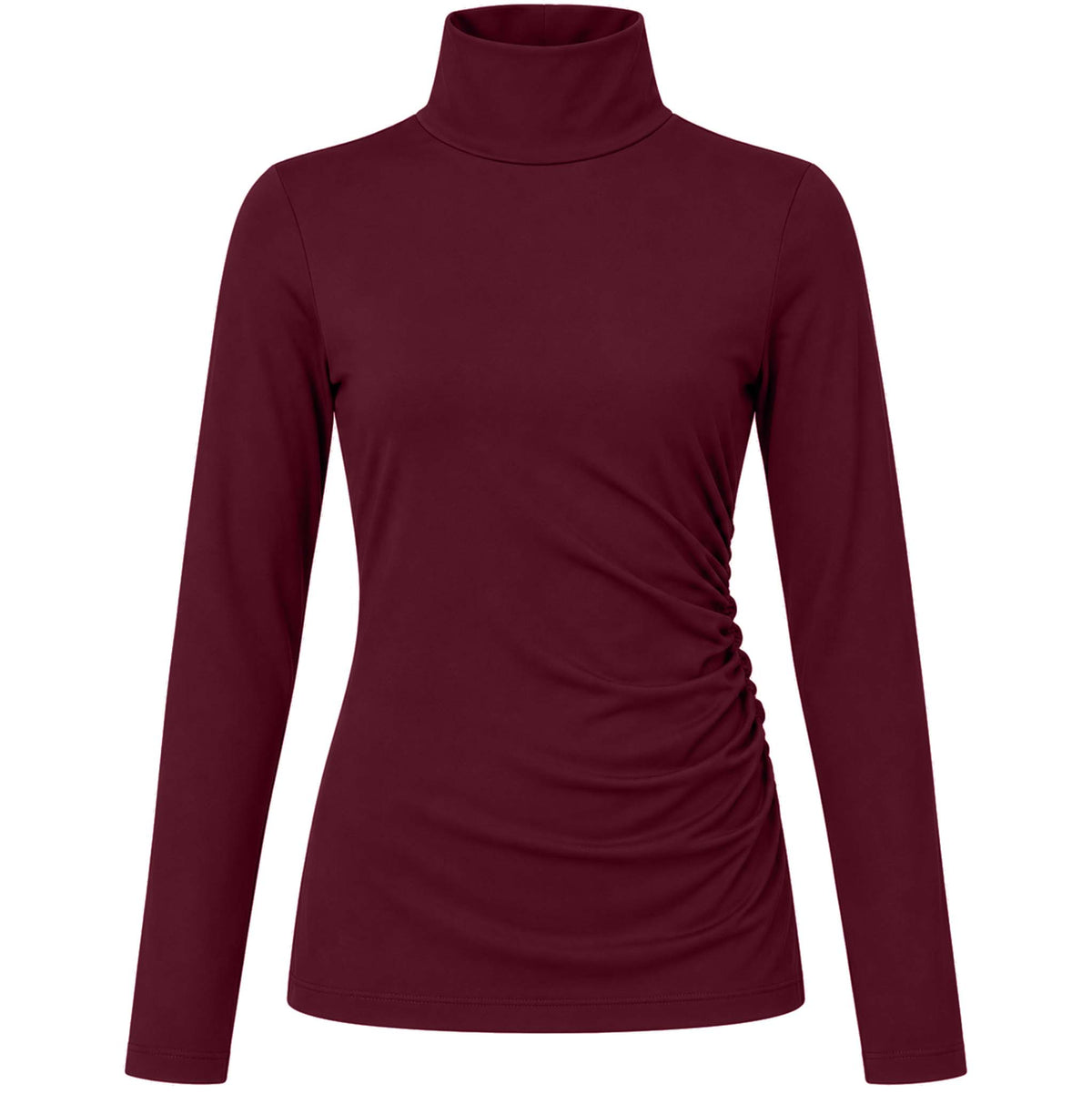 Longlady Shirt Trinca Bordeaux | Tall