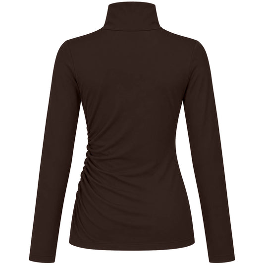 Longlady Shirt Trinca Donkerbruin | Tall