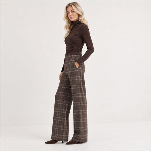 Longlady Shirt Trinca Donkerbruin | Tall