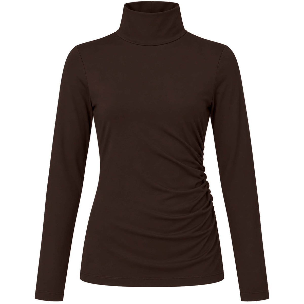 Longlady Shirt Trinca Donkerbruin | Tall