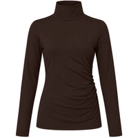Longlady Shirt Trinca Donkerbruin | Tall