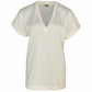 Tall Longlady Shirt Tinke Creme - lange vrouwen