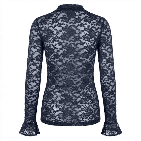 Longlady Shirt Tinke Donkerblauw | Tall
