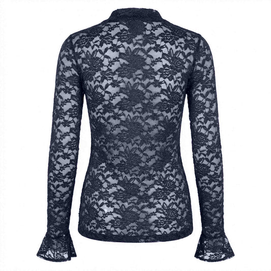 Longlady Shirt Tinke Donkerblauw | Tall