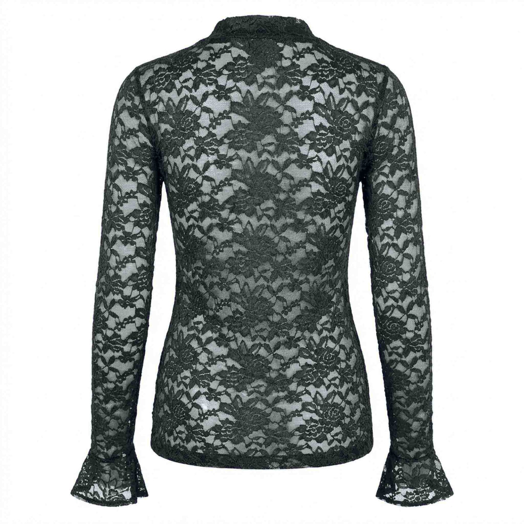 Longlady Shirt Tinke Dark Green | Tall