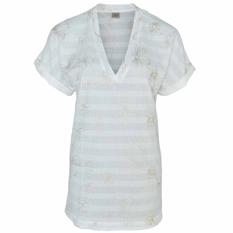 Longlady Shirt Tinke Embroidery, tall kleding voor lange vrouwen